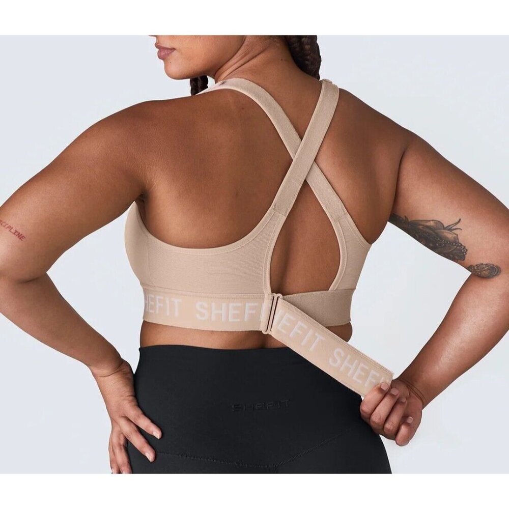 NWT Women's SHEFIT Ultimate Sports Bra High Impact Size 6 Luxe